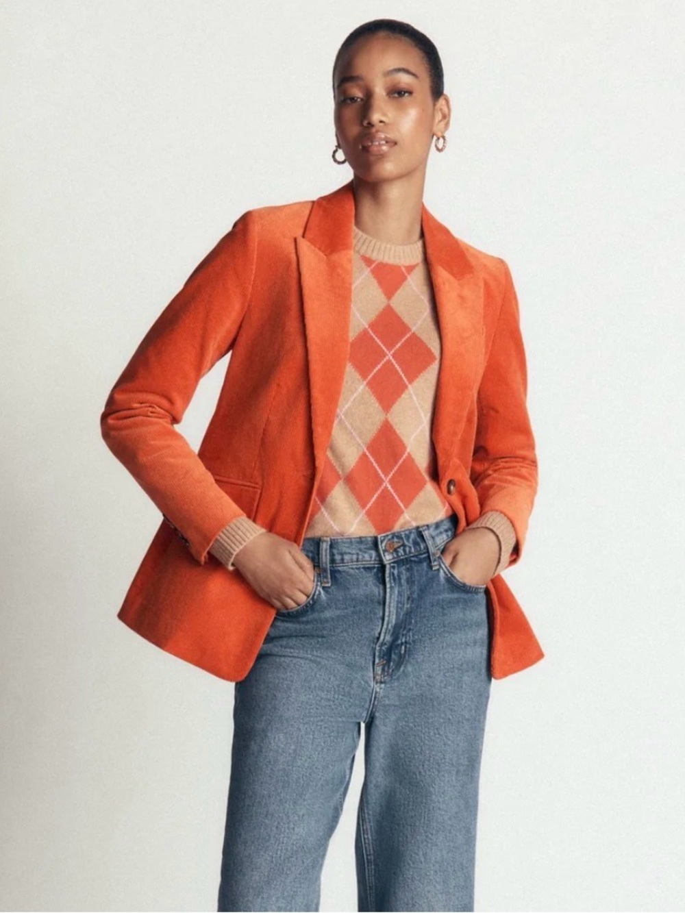 Boden Women’s Stamford Cord Blazer Size 2P